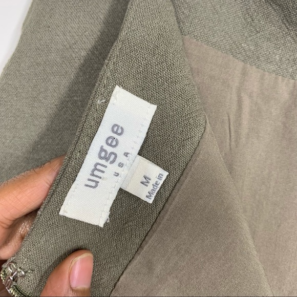 Umgee That’s my girl! Embroidered Mini Skirt Sz M - Picture 6 of 8